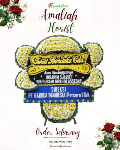 Papan Bunga Duka di Pegangsaan Dua